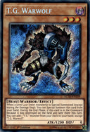 Yugioh T.G. Warwolf LC5D-EN209 Secret Rare 1st Edition VLP/NM
