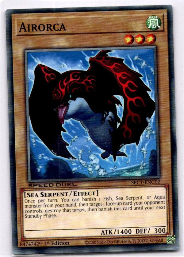 Yugioh Airorca SBC1-ENC02 Common 1st Edition NM