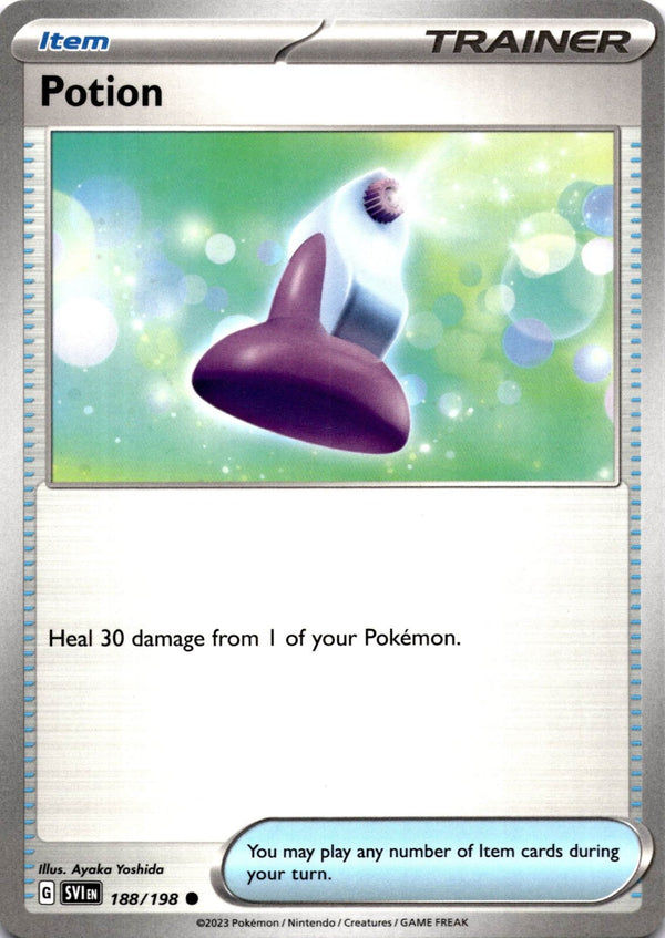 Pokemon Potion 188/198 Scarlet Violet Base Non Holo NM
