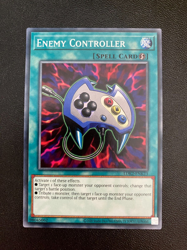 Yugioh Enemy Controller LDK2-ENK23 Common Unlimited Edition NM