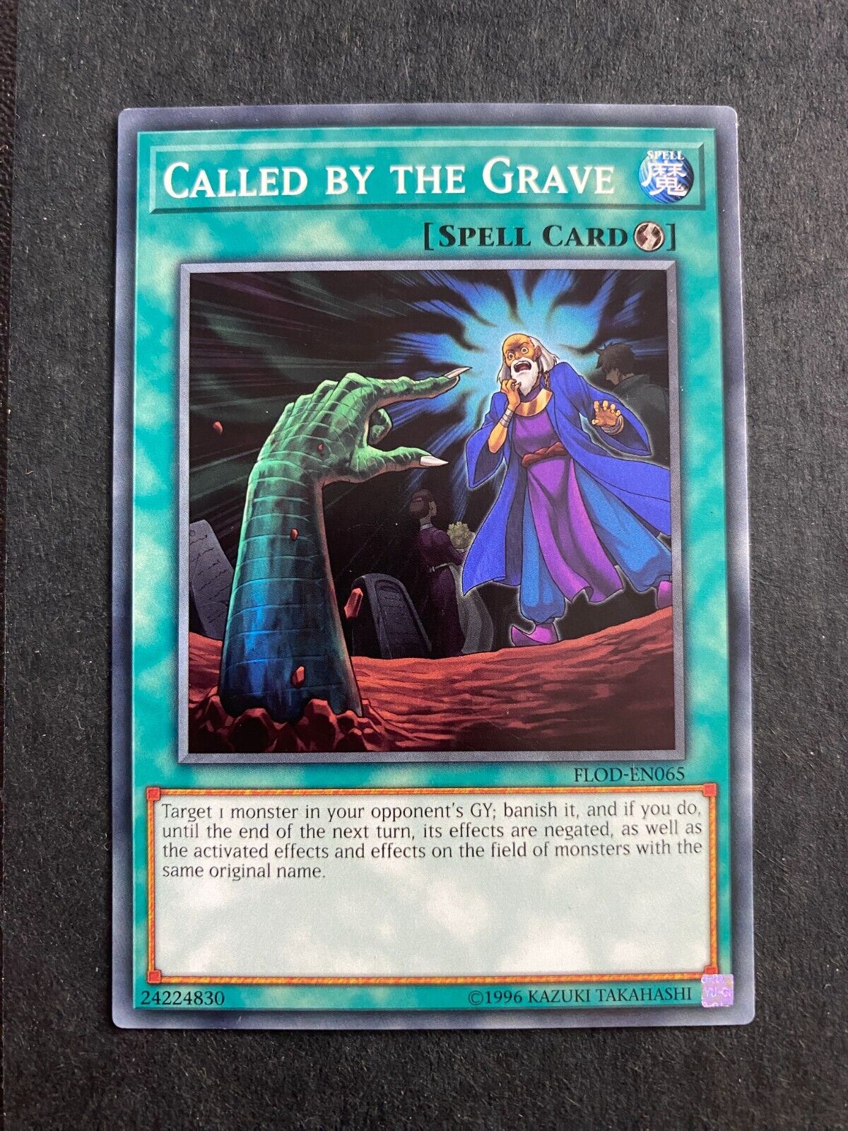 Yugioh Called by the Grave FLOD-EN065 Common 1st Edition VLP/NM