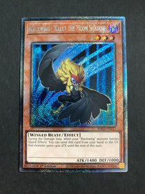 Yugioh Blackwing - Kalut the Moon Shadow RA03-EN217 Platinum Secret Rare NM