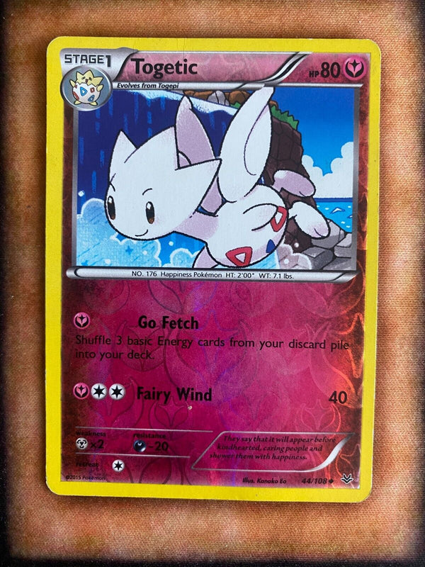 Pokemon Togetic 44/108 Roaring Skies Reverse Holo HP/MP