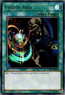 Yugioh Fusion Sage LCKC-EN089 Ultra Rare 1st Edition MP