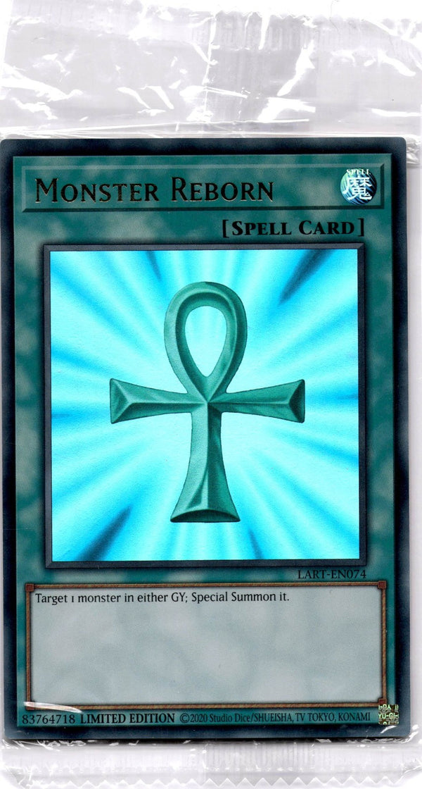 Yugioh Monster Reborn LART-EN074 Ultra Rare Limited Edition Sealed NM
