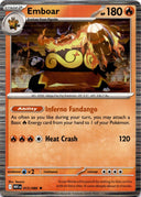Pokemon Emboar 013/086 Black Bolt Holo NM