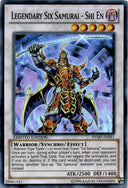 Yugioh Legendary Six Samurai - Shi En RYMP-ENSE Super Rare Limited Edition NM