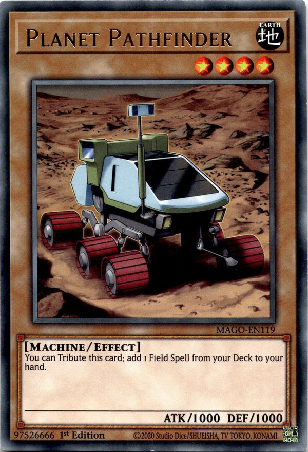 Yugioh Planet Pathfinder MAGO-EN119 Rare 1st Edition NM