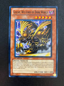 Yugioh Goldd, Wu-Lord of Dark World SDGU-EN013 Common 1st Edition NM