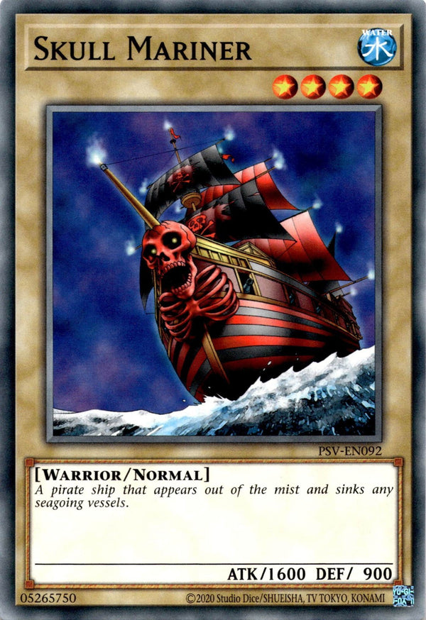 Yugioh Skull Mariner PSV-EN092 Common Unlimited Edition NM