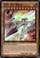 Yugioh D.D. Jet Iron HA07-EN035 Super Rare 1st Edition LP