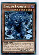 Yugioh Danger! Bigfoot! RA03-EN019 Alt Art Collector’s Rare 1st Edition NM