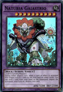 Yugioh Naturia Gaiastrio WSUP-EN033 Super Rare 1st Edition LP