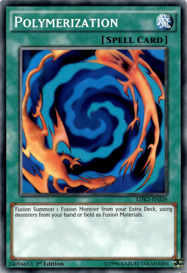 Yugioh Polymerization LDK2-ENJ26 Common 1st Edition VLP/NM
