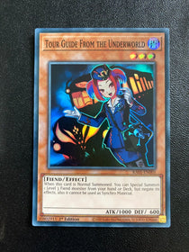 Yugioh Tour Guide From the Underworld RA01-EN005 Super Rare 1st Edition NM