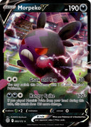 Pokemon MORPEKO V 095/172 Brilliant Stars Full Art Holo NM