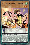 Yugioh ReSolfachord Dreamia ANGU-EN015 Rare 1st Edition NM