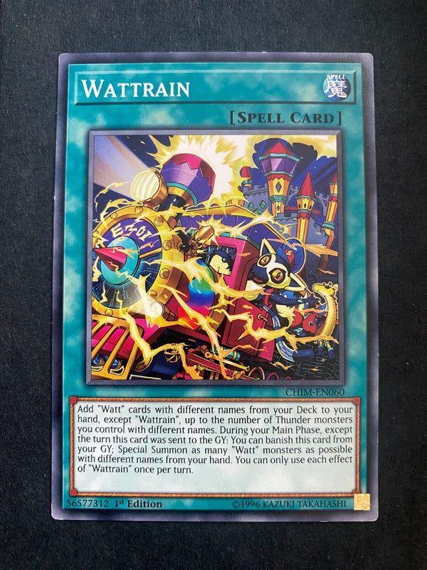 Yugioh Wattrain CHIM-EN060 Common 1st Edition LP