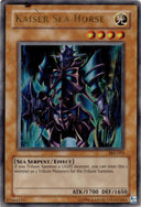 Yugioh Kaiser Sea Horse SKE-015 Ultra Rare Unlimited Edition DAMAGED