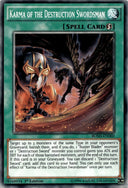 Yugioh Karma of the Destruction Swordsman BOSH-EN060 Common 1st Edition NM