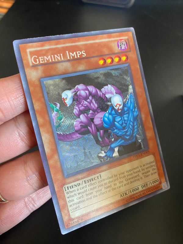 Yugioh Gemini Imps PP01-EN005 Secret Rare Unlimited Edition NM (Lowered Name)