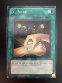 Yugioh D - Spirit LCGX-EN142 Common 1st Edition NM/MINT