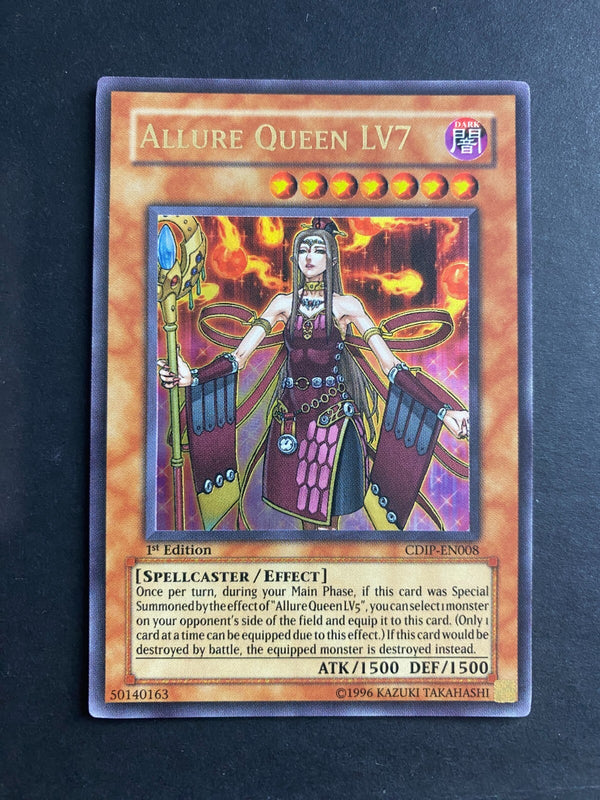 Yugioh Allure Queen LV7 CDIP-EN008 Ultra Rare 1st Edition LP