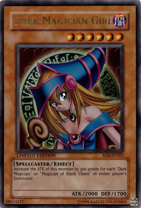 Yugioh Dark Magician Girl RDS-ENSE2 Ultra Rare Limited Edition VLP/NM