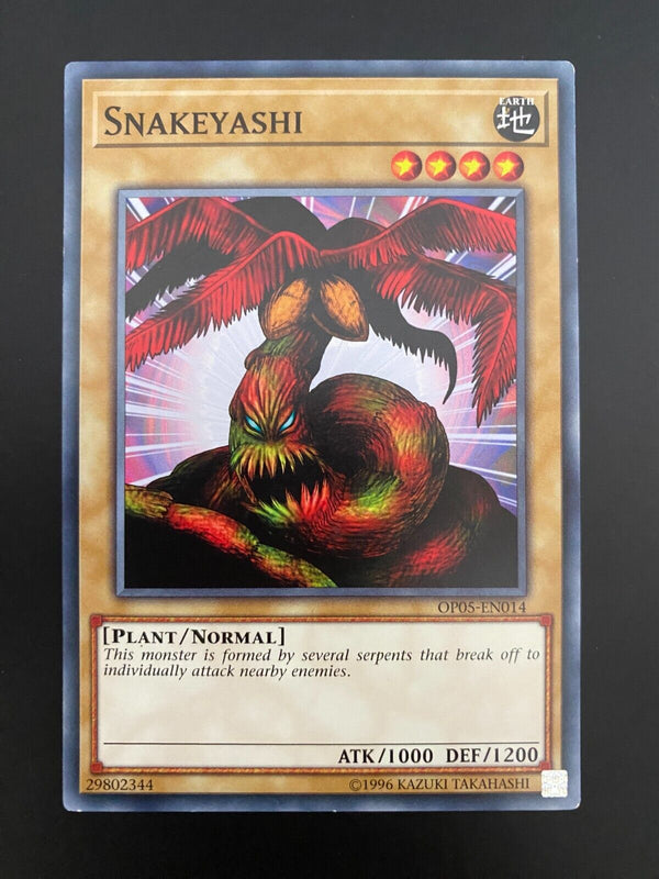 Yugioh Snakeyashi OP05-EN014 Unlimited Edition NM