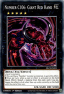 Yugioh Number C106: Giant Red Hand DLCS-EN051 Common 1st Edition NM