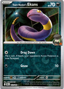 Pokemon Team Rocket's Ekans 112/182 Destined Rivals Reverse Holo NM