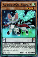 Yugioh Majespecter Cat - Nekomata DOCS-EN025 Super Rare 1st Edition NM