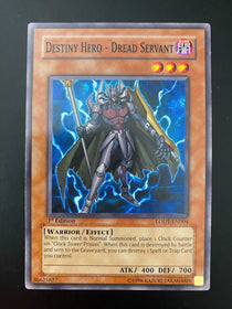 Yugioh Destiny Hero - Dread Servant LODT-EN004 Common 1st Edition VLP/NM