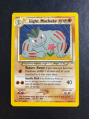 Pokemon Light Machoke 49/105 Neo Destiny Non Holo LP