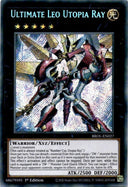 Yugioh Ultimate Leo Utopia Ray BROL-EN027 Secret Rare 1st Edition LP