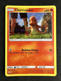 Pokemon Charmander 4/18 Detective Pikachu Holo Common VLP/NM