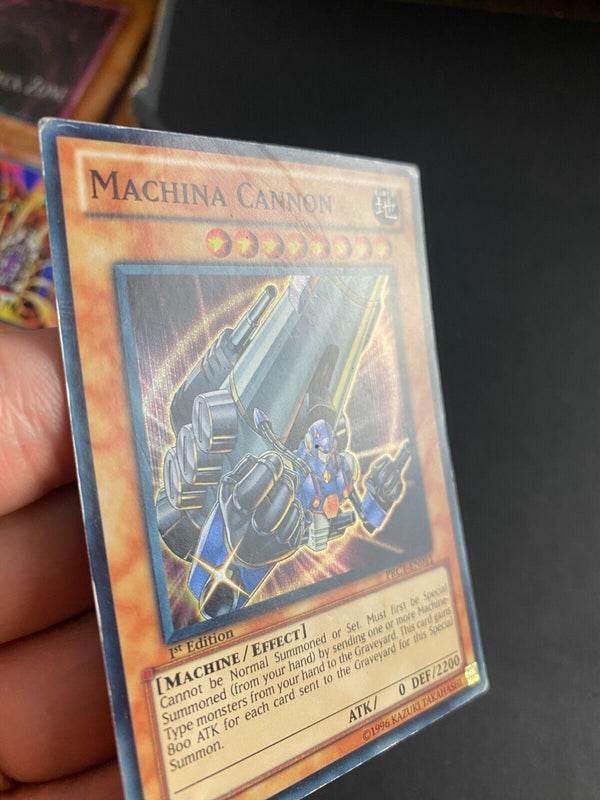Yugioh Machina Cannon PRC1-EN011 Super Rare 1st Edition HP