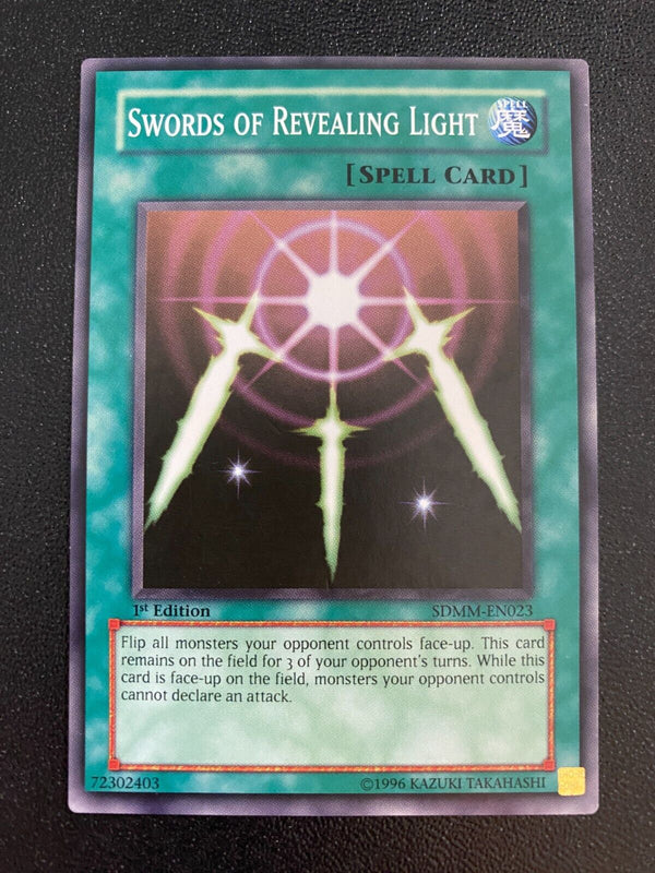 Yugioh Swords of Revealing Light SDMM-EN023 Common 1st Edition LP