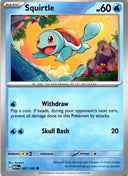 Pokemon Squirtle 007/165 Pokemon 151 Non Holo NM