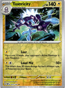 Pokemon Toxtricity 072/197 Paldea Evolved Reverse Holo NM