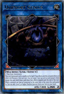 Yugioh Qliphort Genius EXFO-EN095 Rare Unlimited Edition LP