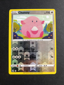 Pokemon Chansey 202/264 Fusion Strike Reverse Holo NM