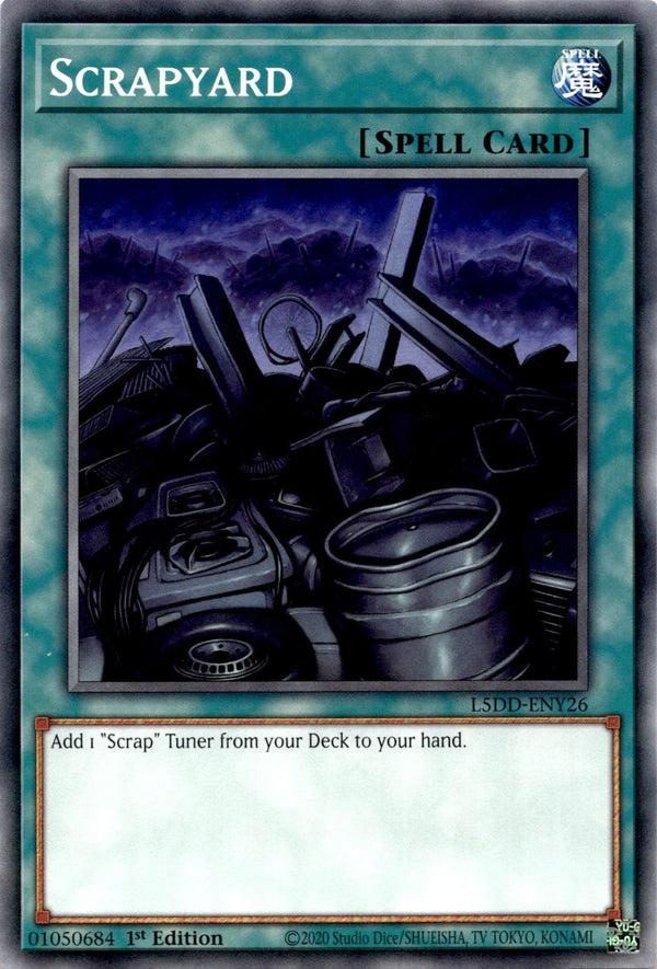 Yugioh Scrapyard L5DD-ENY26 Common 1st Edition NM