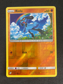 Pokemon Riolu 115/236 Unified Minds Reverse Holo NM