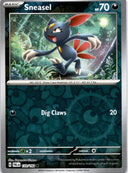 Pokemon Sneasel 133/193 Paldea Evolved Reverse Holo NM