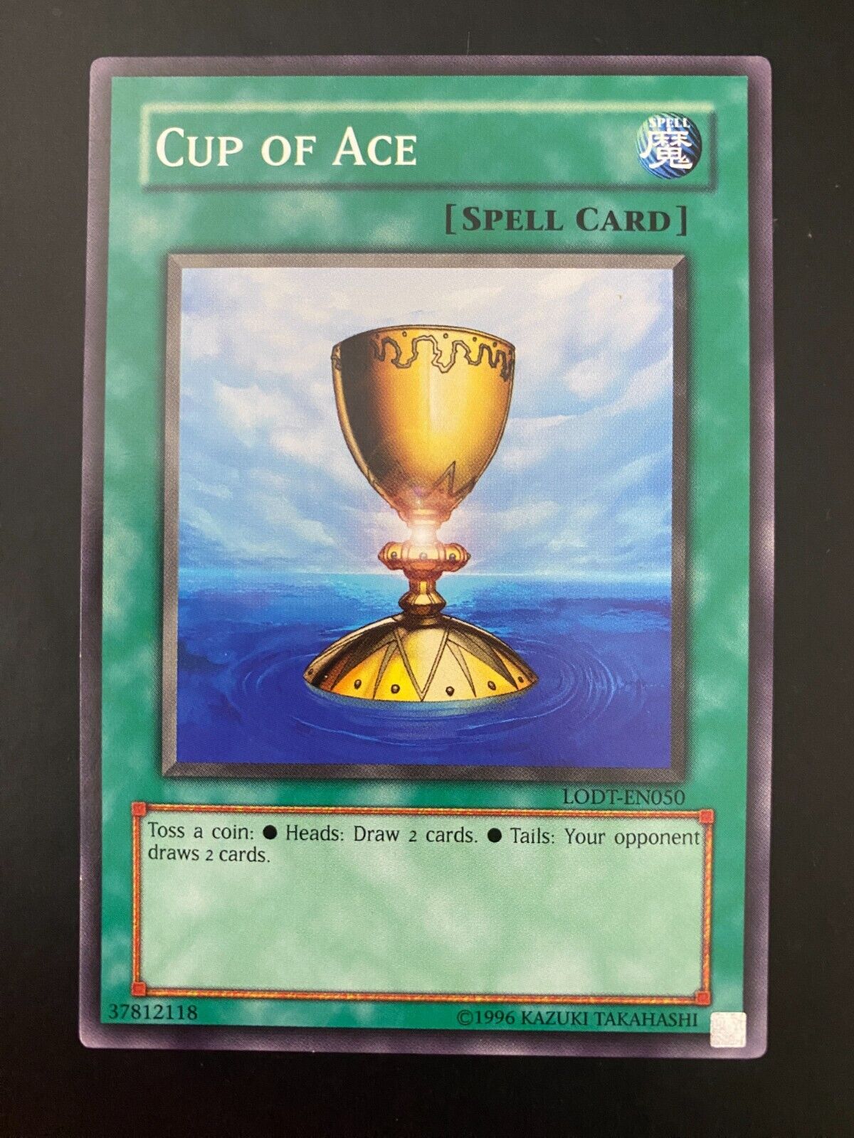 Yugioh Cup of Ace LODT-EN050 Common Unlimited Edition VLP/NM