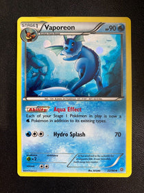 Pokemon Vaporeon 22/98 XY Ancient Origins Cosmos Holo HP