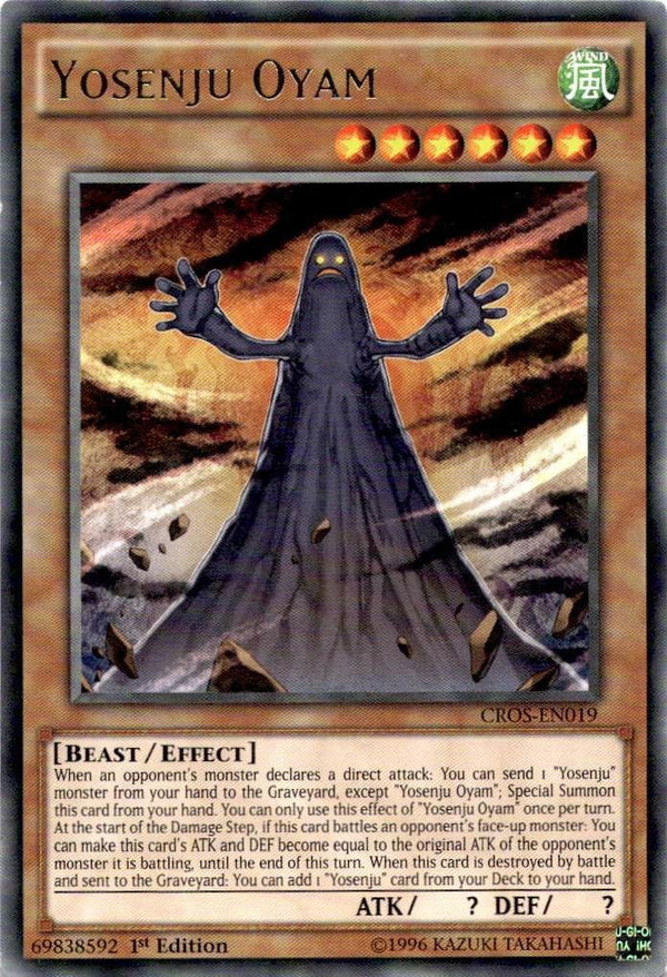 Yugioh Yosenju Oyam CROS-EN019 Rare 1st Edition MP