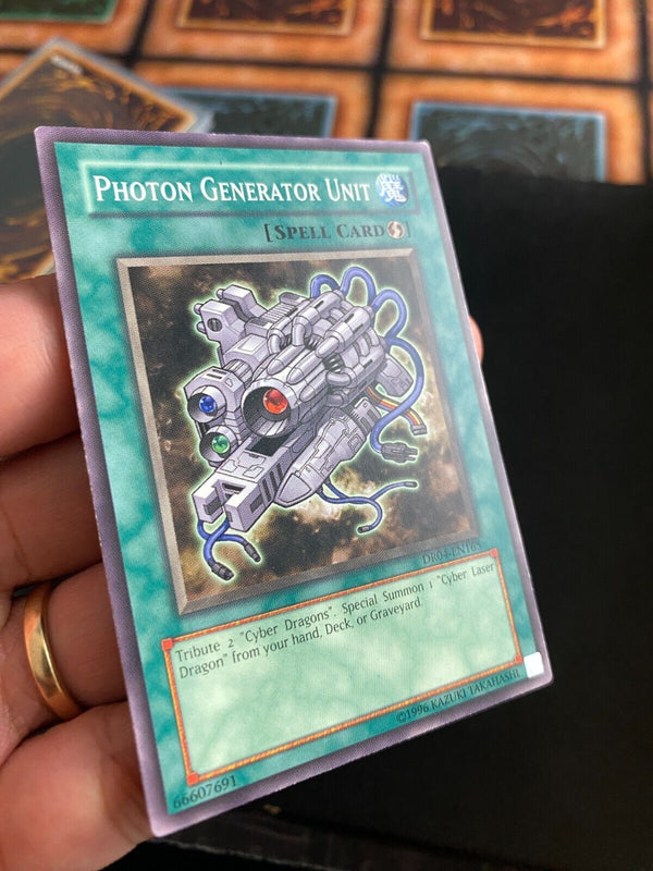 Yugioh Photon Generator Unit DR04-EN165 Common Unlimited Edition LP