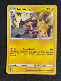 Pokemon Toxtricity 107/264 Fusion Strike Rare Holo NM